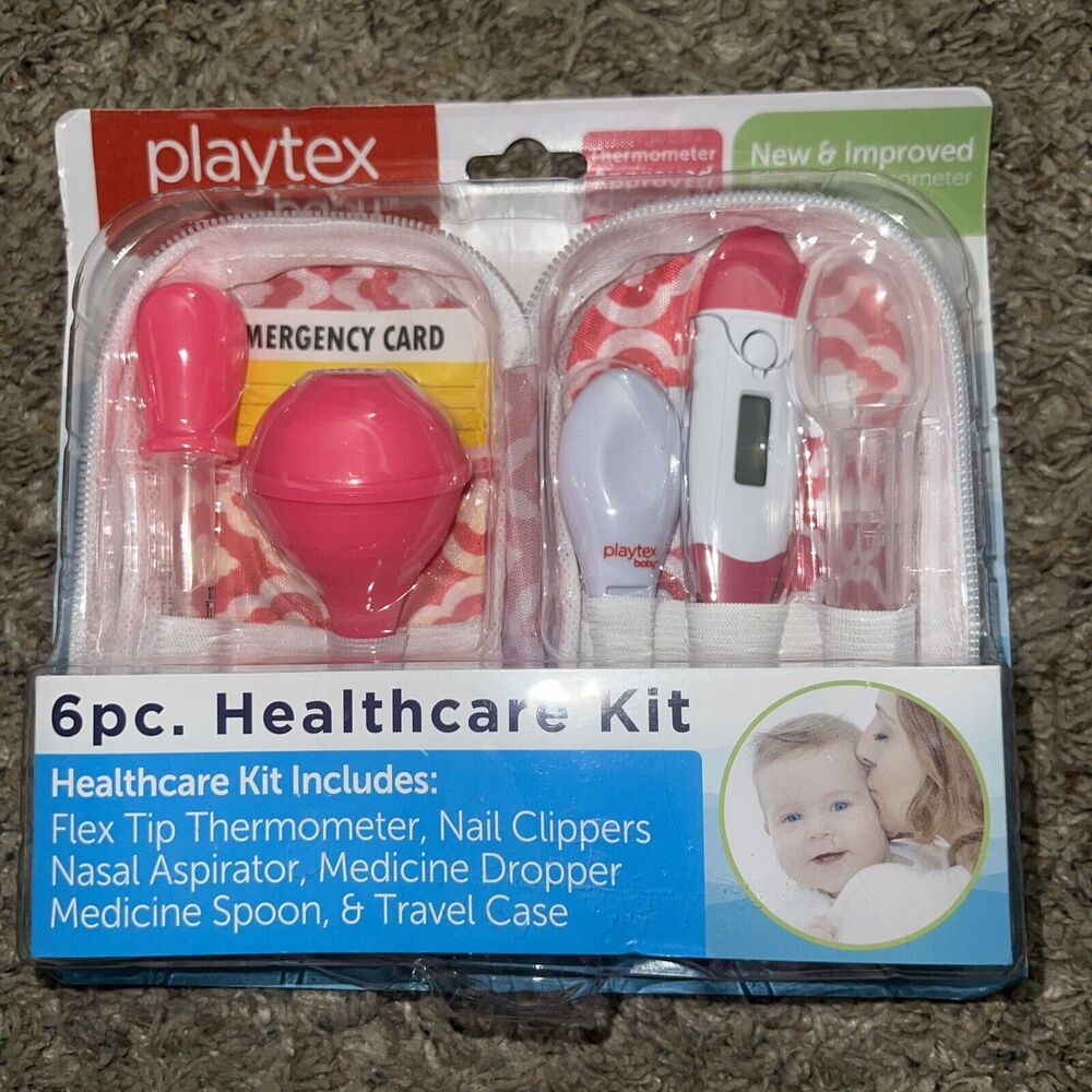Playtex Baby Healthcare Kit 6 Piece Pink